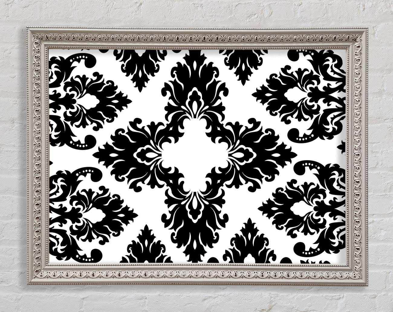 Diamond Garden Framed Print