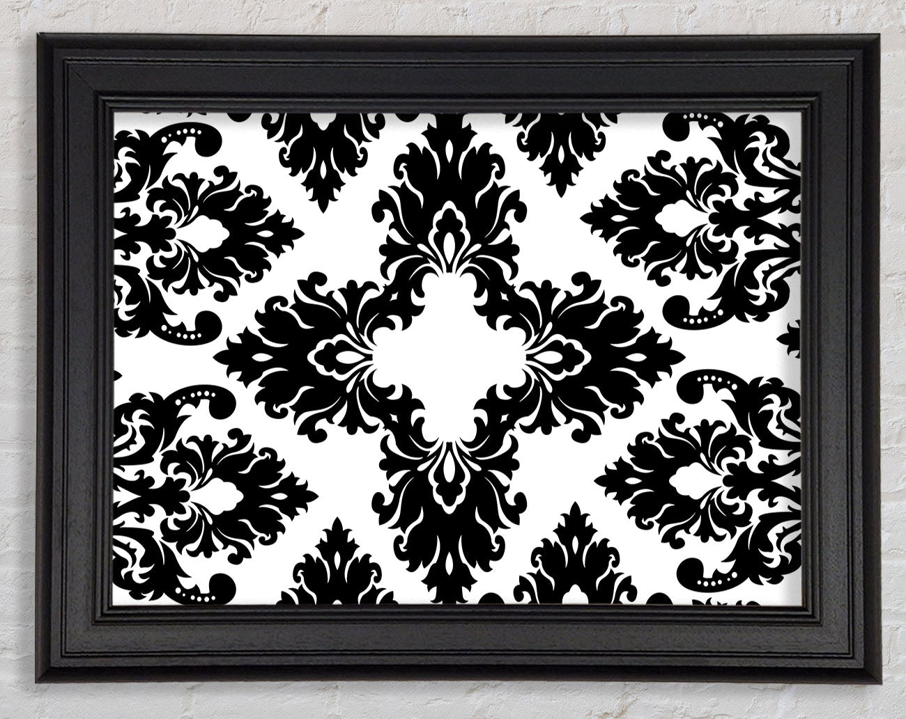 Diamond Garden Framed Print