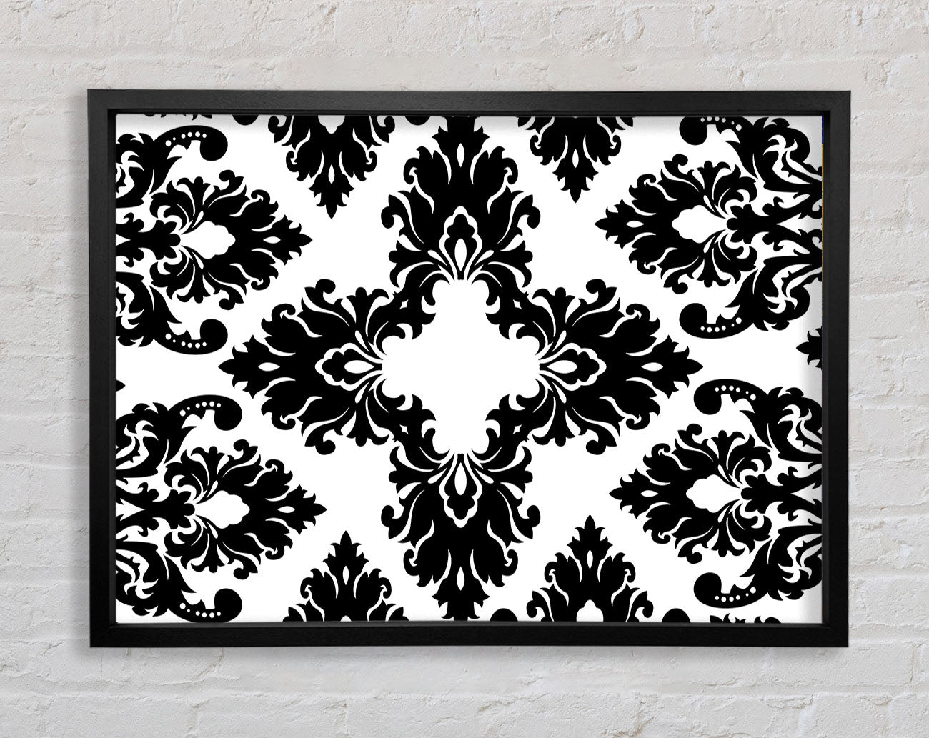 Diamond Garden Framed Print