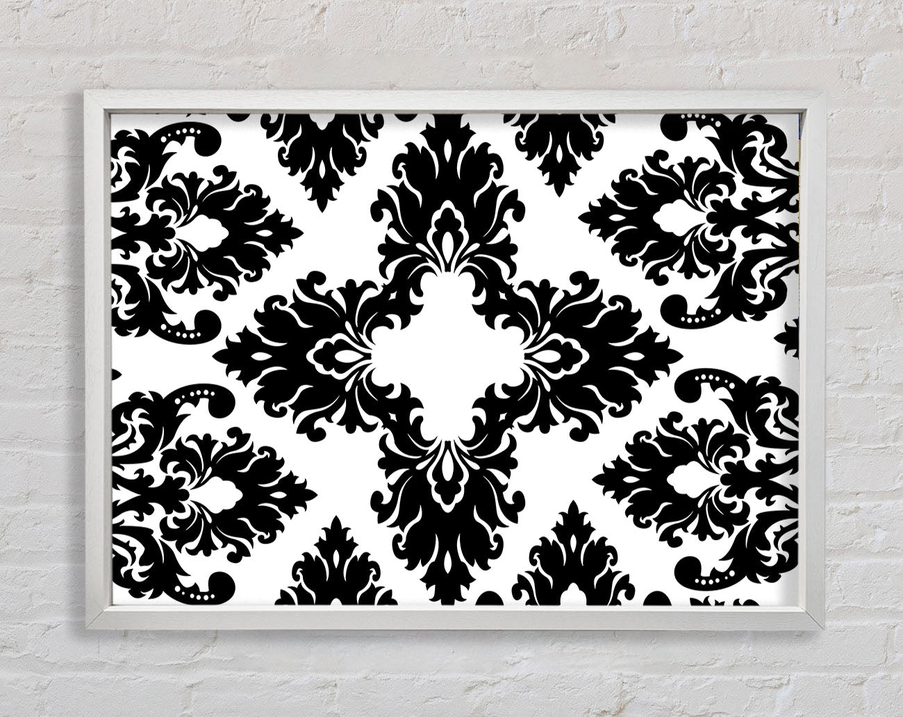 Diamond Garden Framed Print