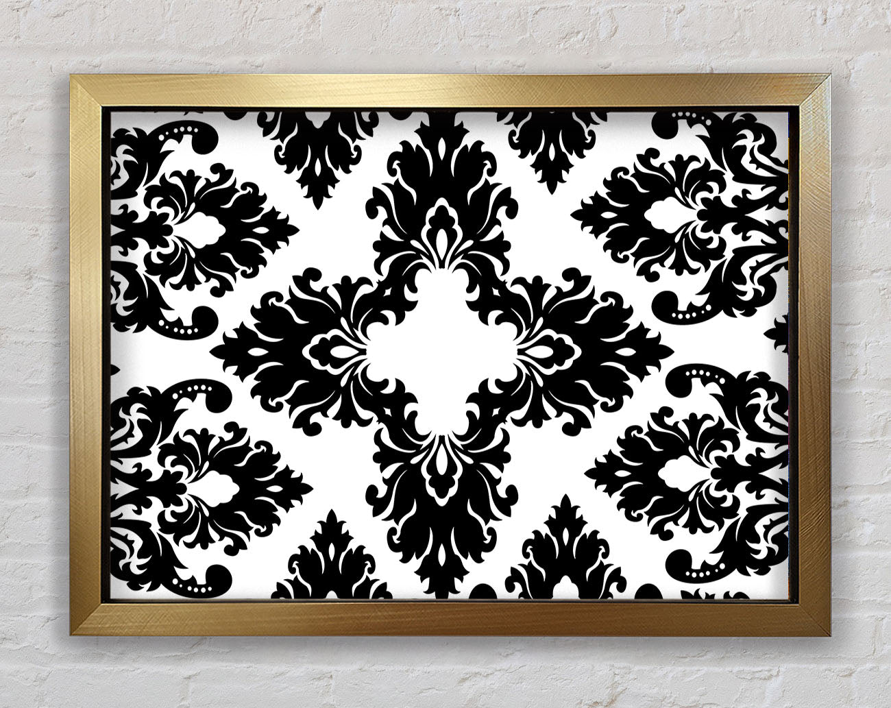 Diamond Garden Framed Print