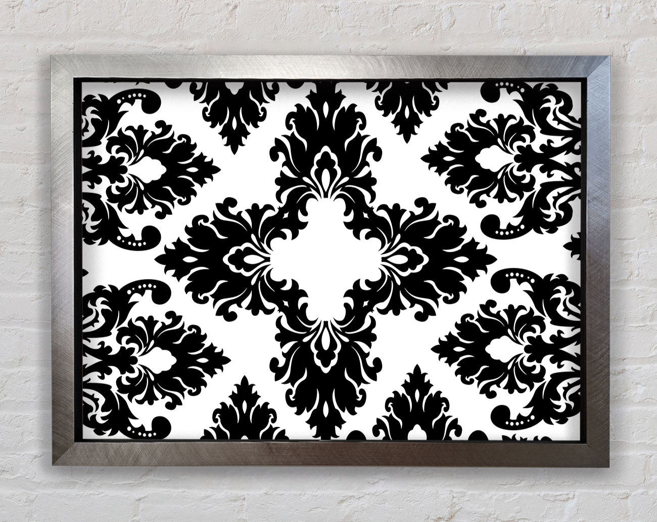 Diamond Garden Framed Print