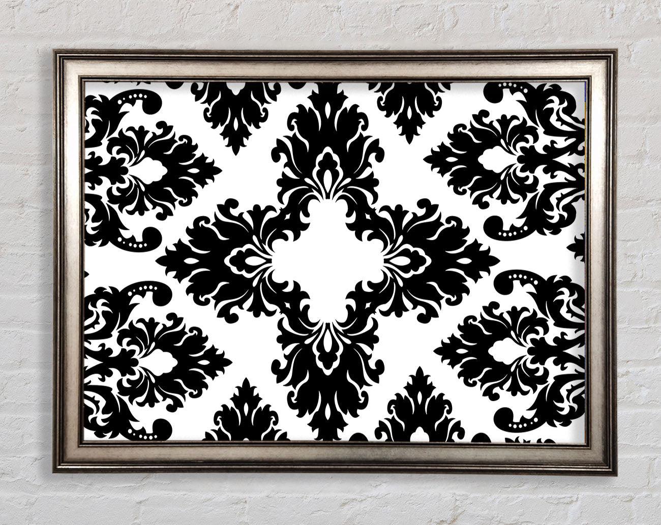 Diamond Garden Framed Print