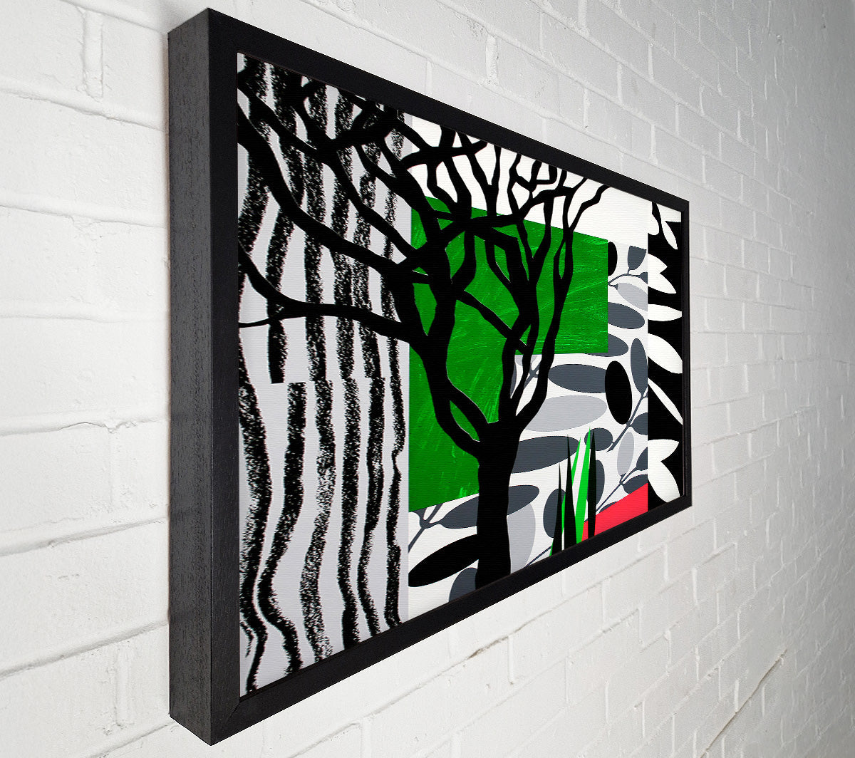 Psychedelic Garden Canvas Wall Art