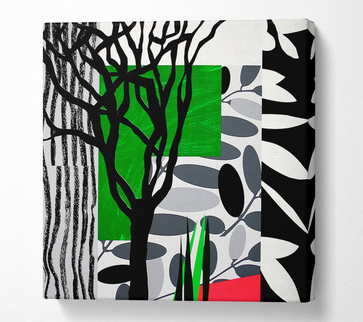 Psychedelic Garden Canvas Wall Art