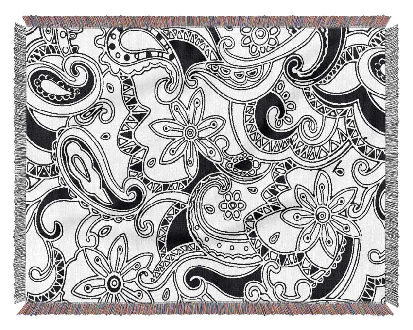 Pasley Garden Black On White