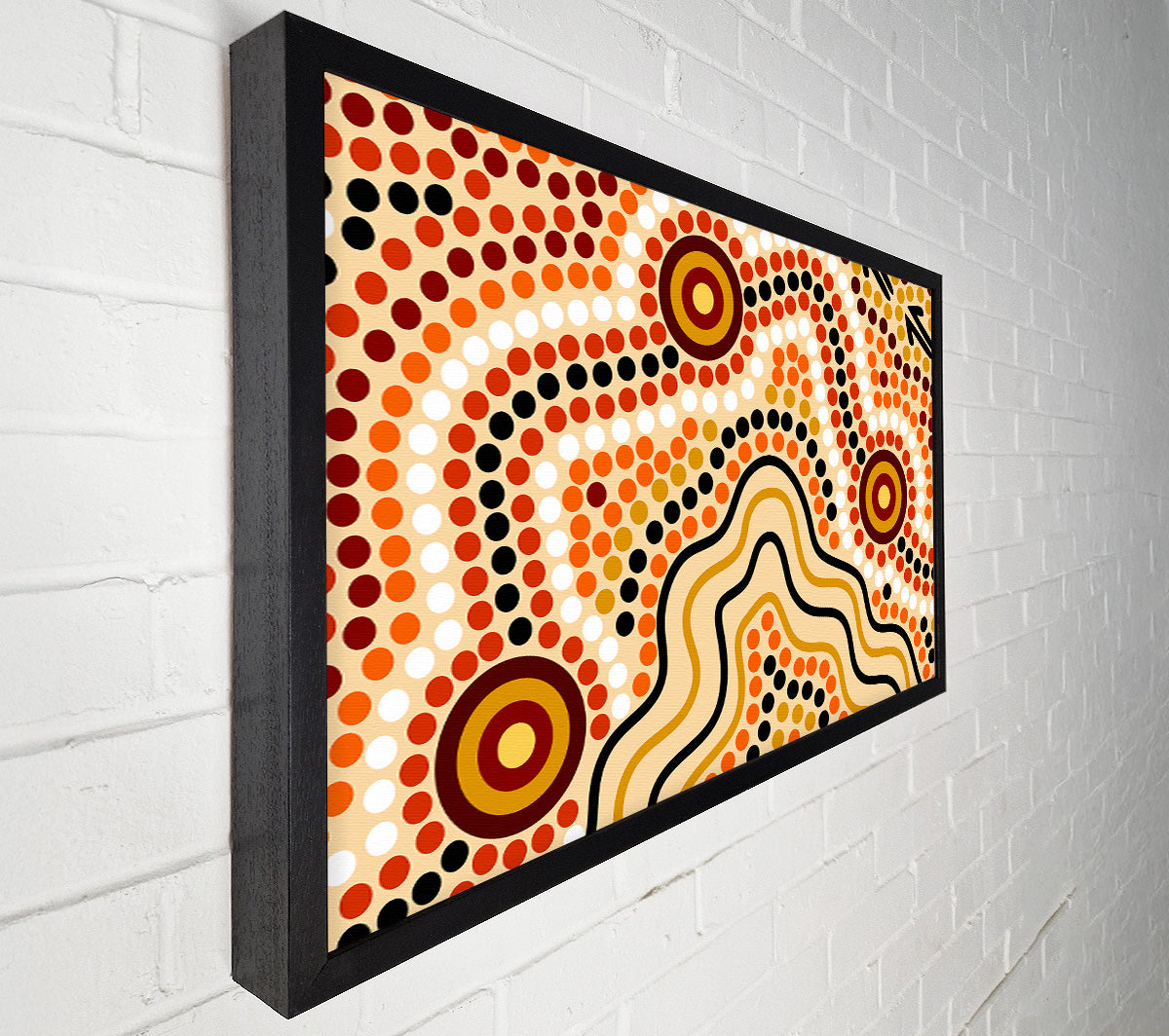 Aboriginal Australian Sands Canvas Art