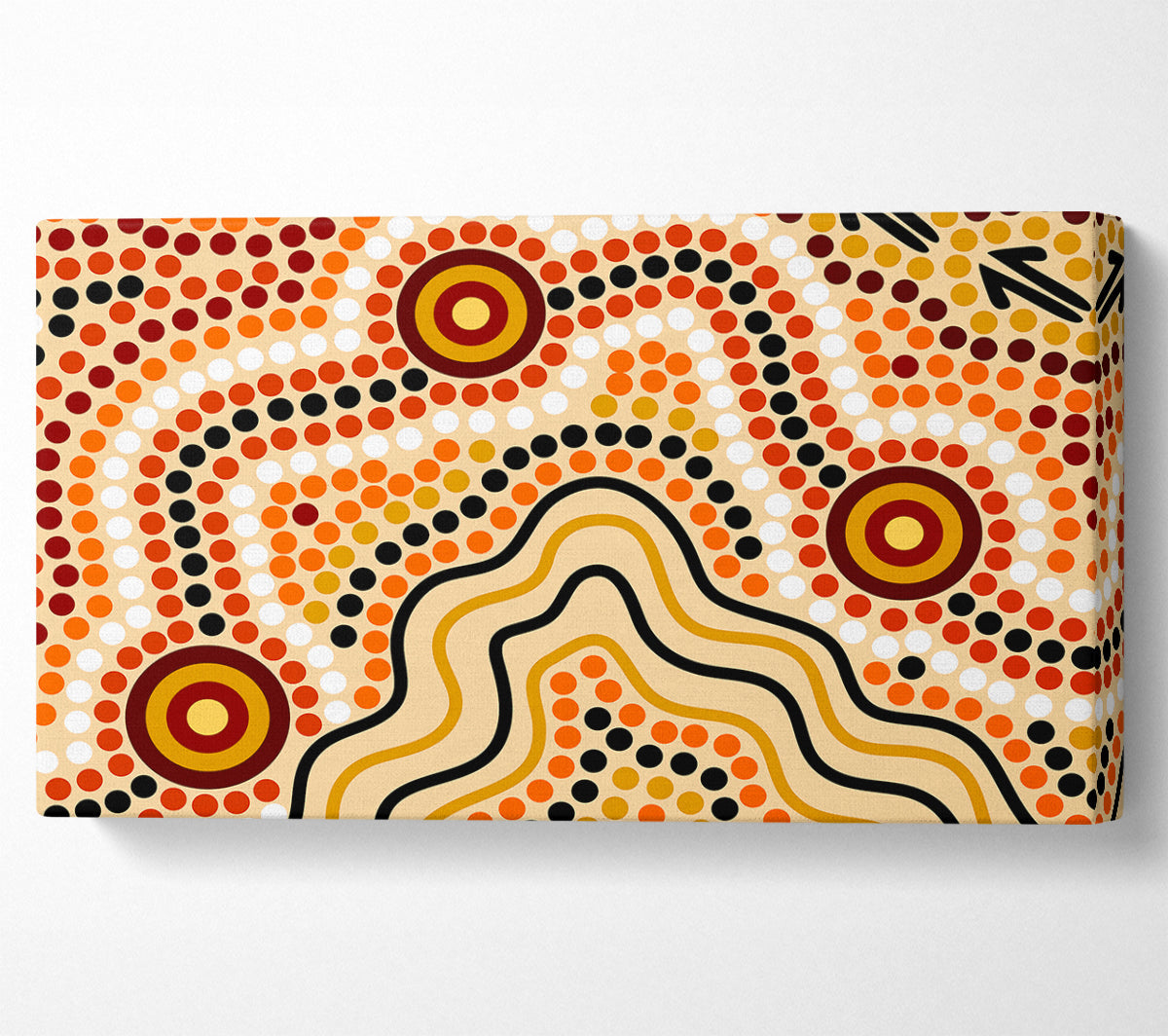 Aboriginal Australian Sands Canvas Art