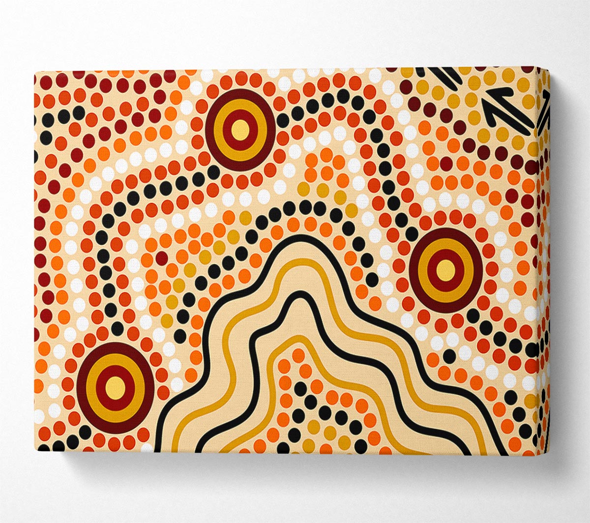 Aboriginal Australian Sands Canvas Art