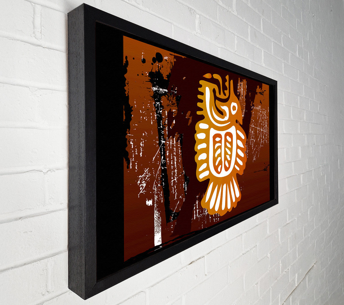 Aboriginal Fish Of Life Canvas Art