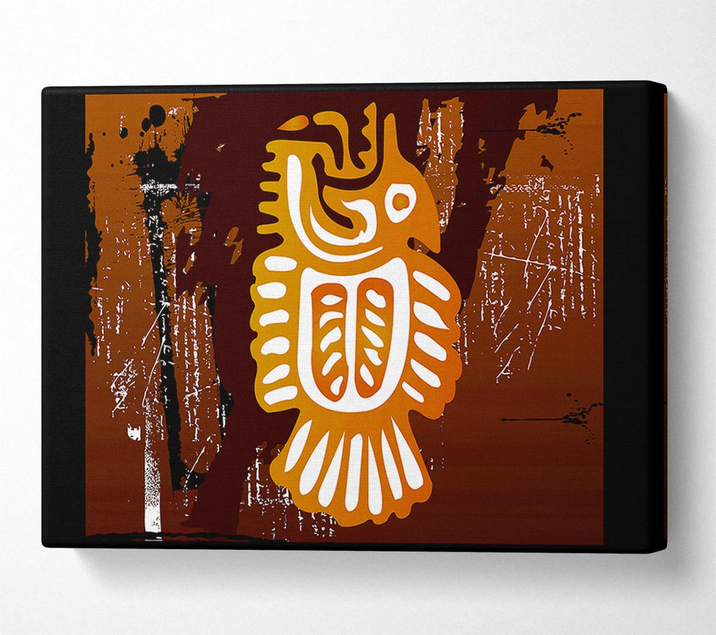 Aboriginal Fish Of Life Canvas Art