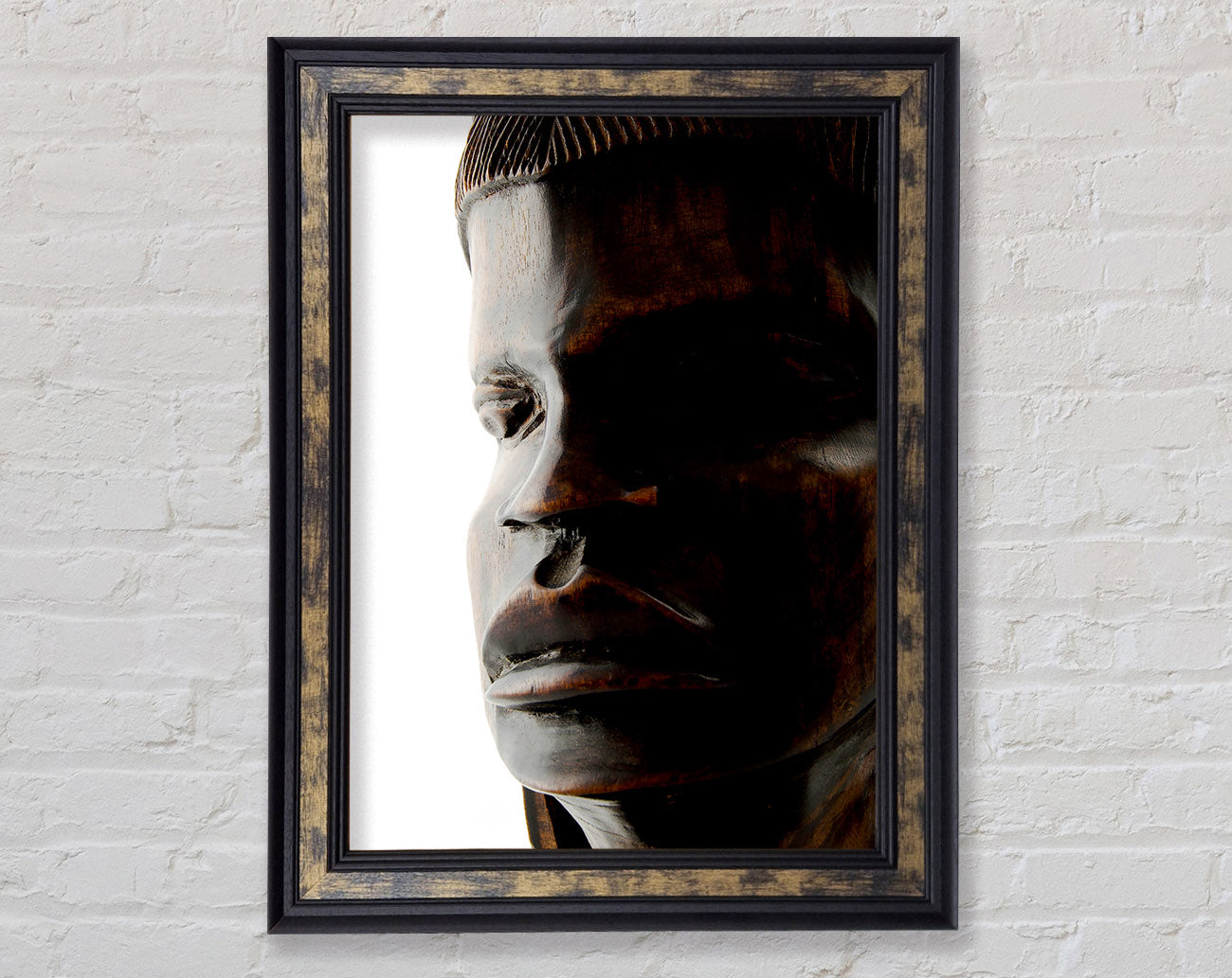 Stunning African Carving Framed Print