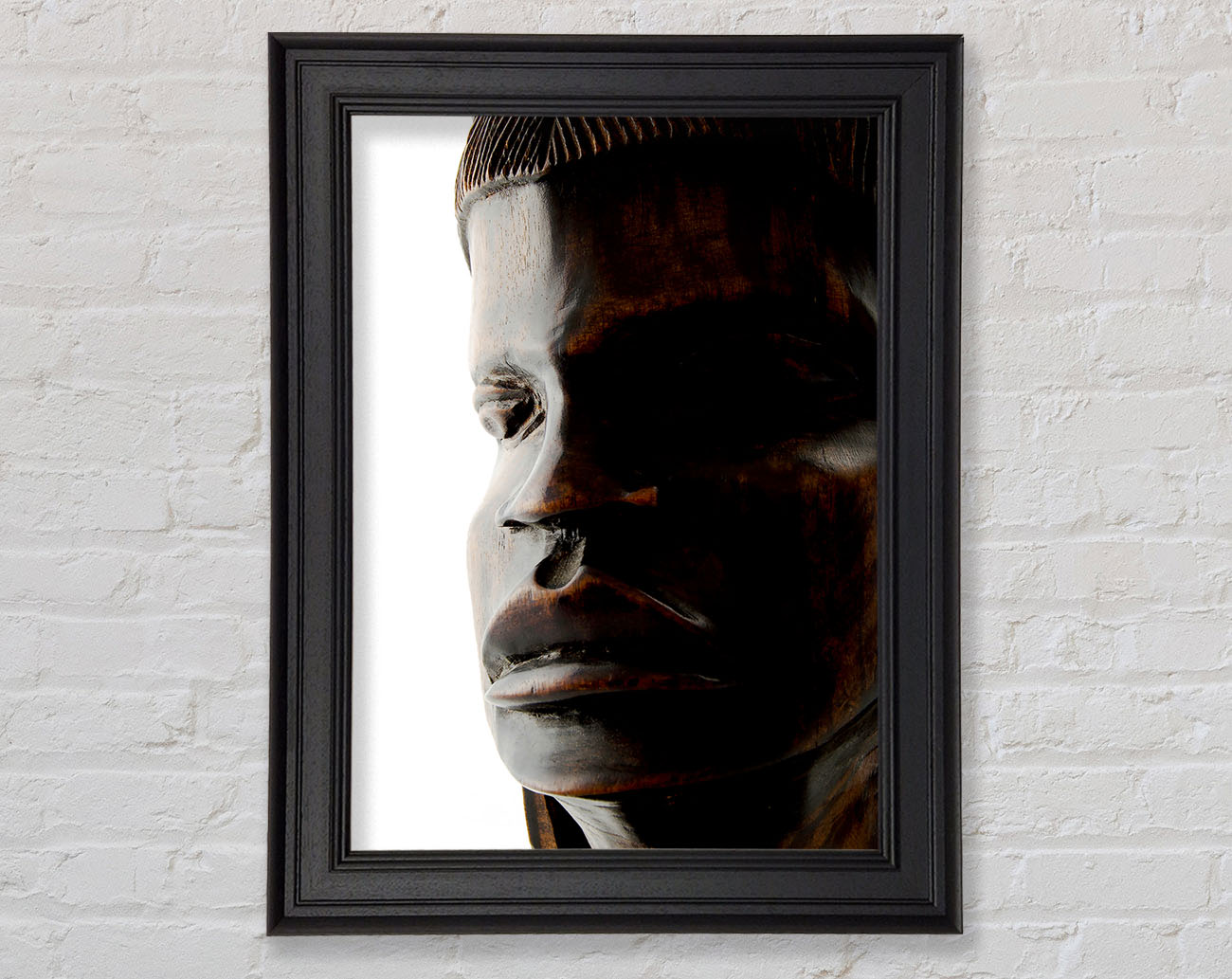 Stunning African Carving Framed Print