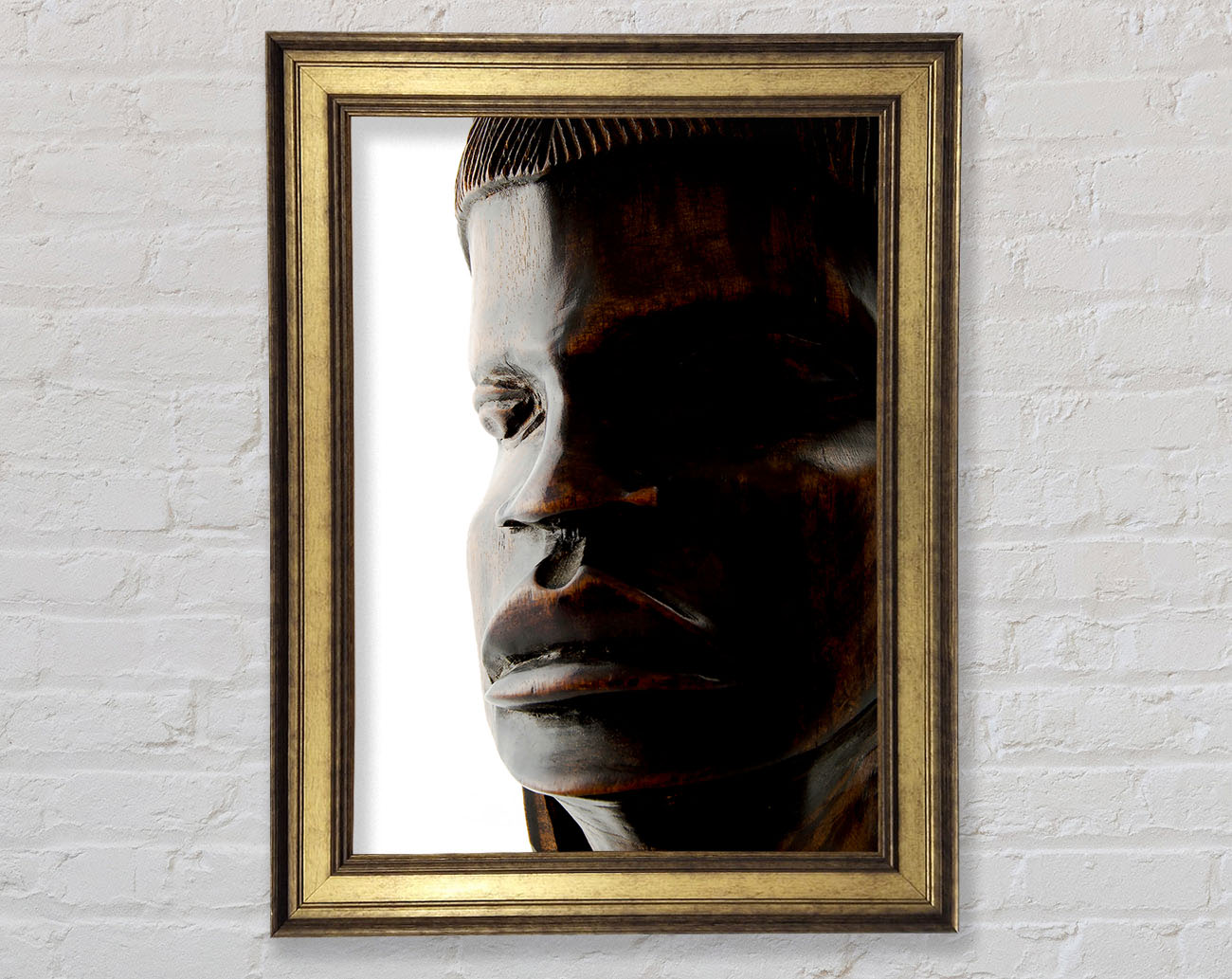 Stunning African Carving Framed Print