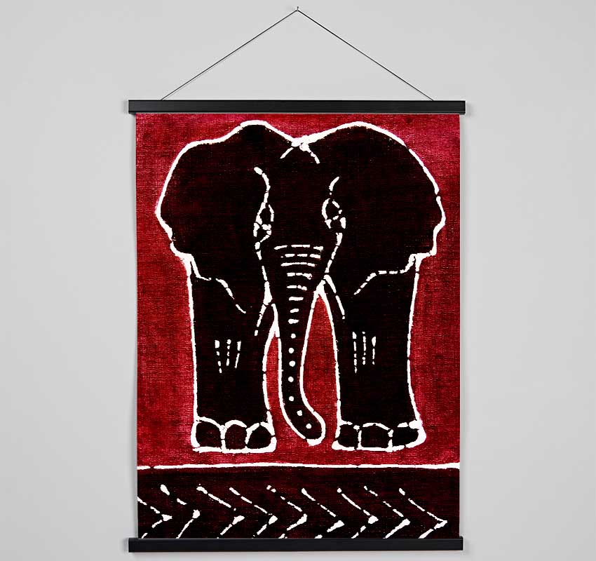 Aboriginal Red Elephant