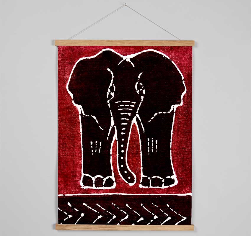 Aboriginal Red Elephant