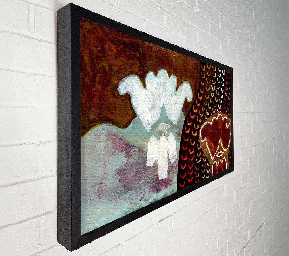 Aboriginal Mirage Canvas Print