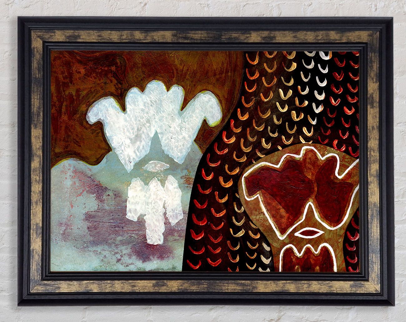 Aboriginal Mirage Framed Print