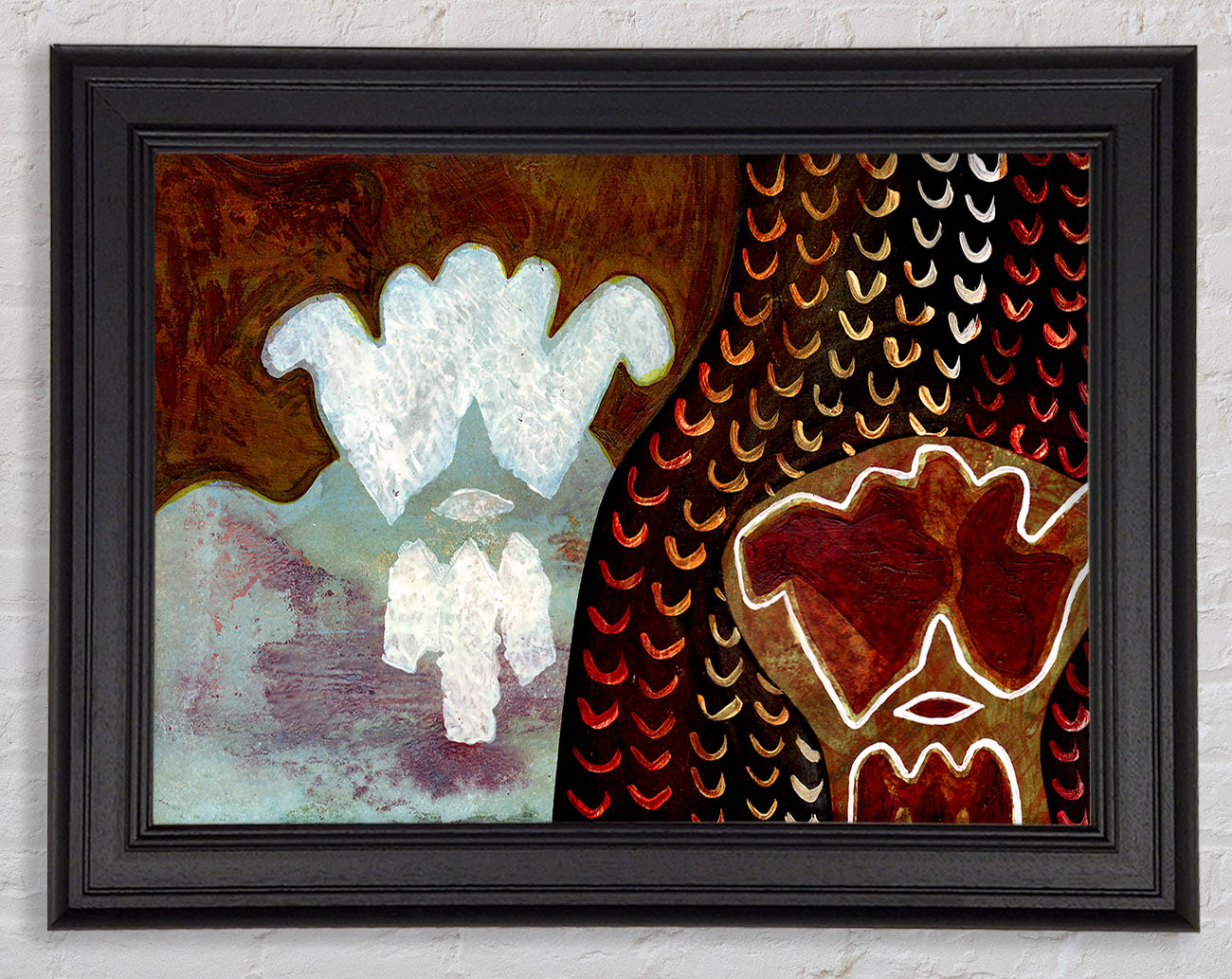 Aboriginal Mirage Framed Print