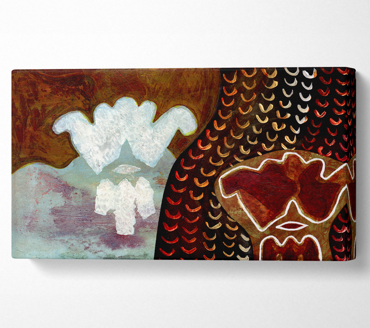 Aboriginal Mirage Canvas Print