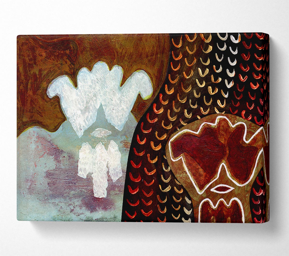 Aboriginal Mirage Canvas Print