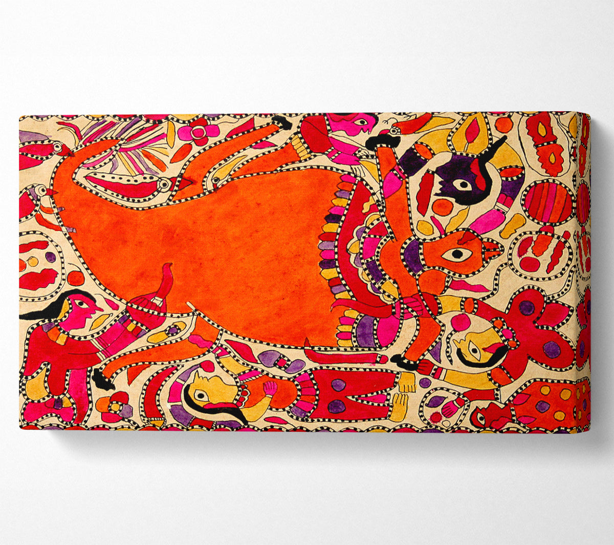 Aboriginal Madhubani Canvas Wall Art