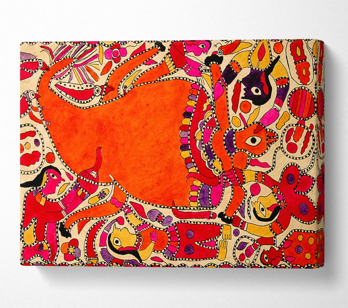 Aboriginal Madhubani Canvas Wall Art