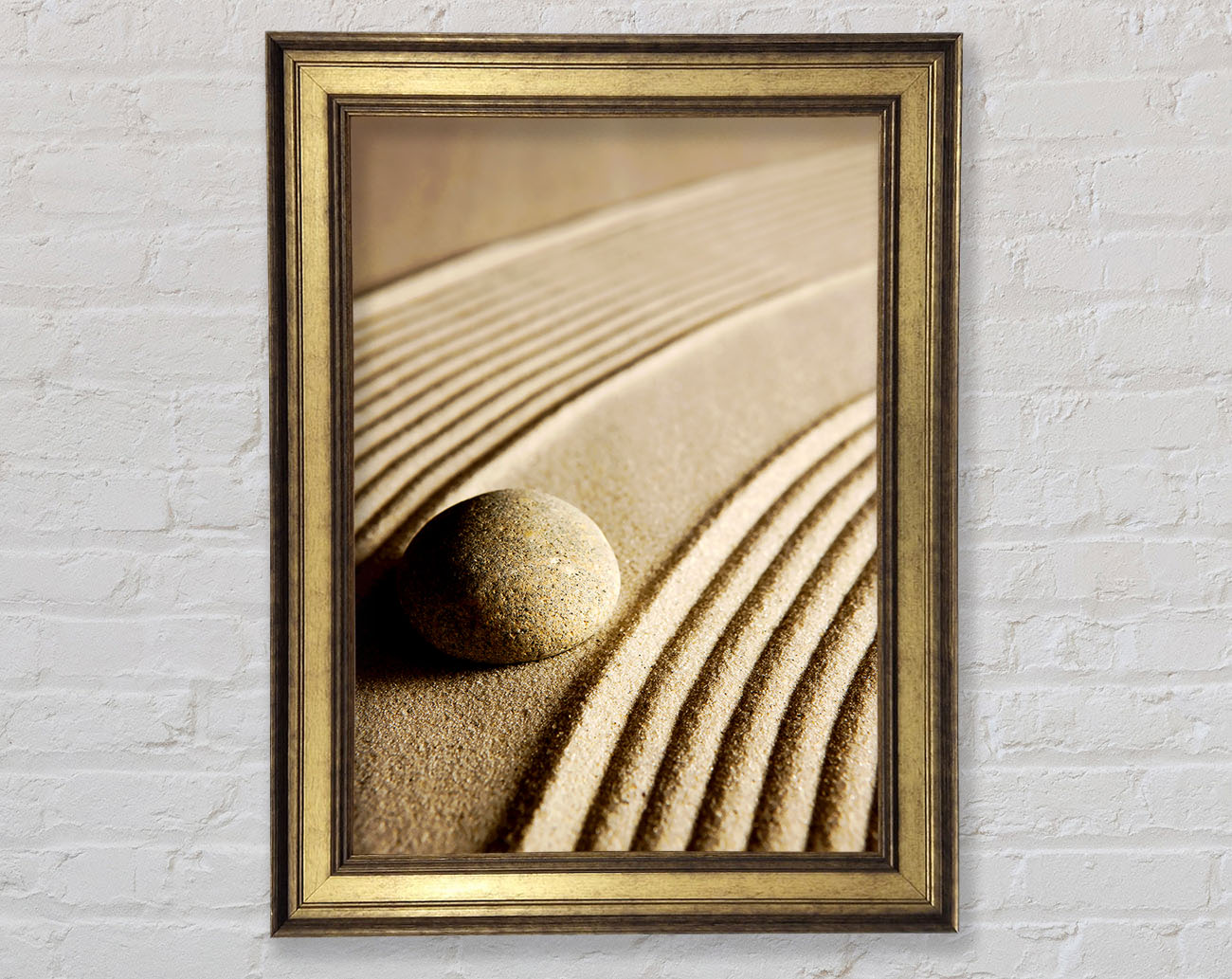 The Garden Of Zen Framed Print