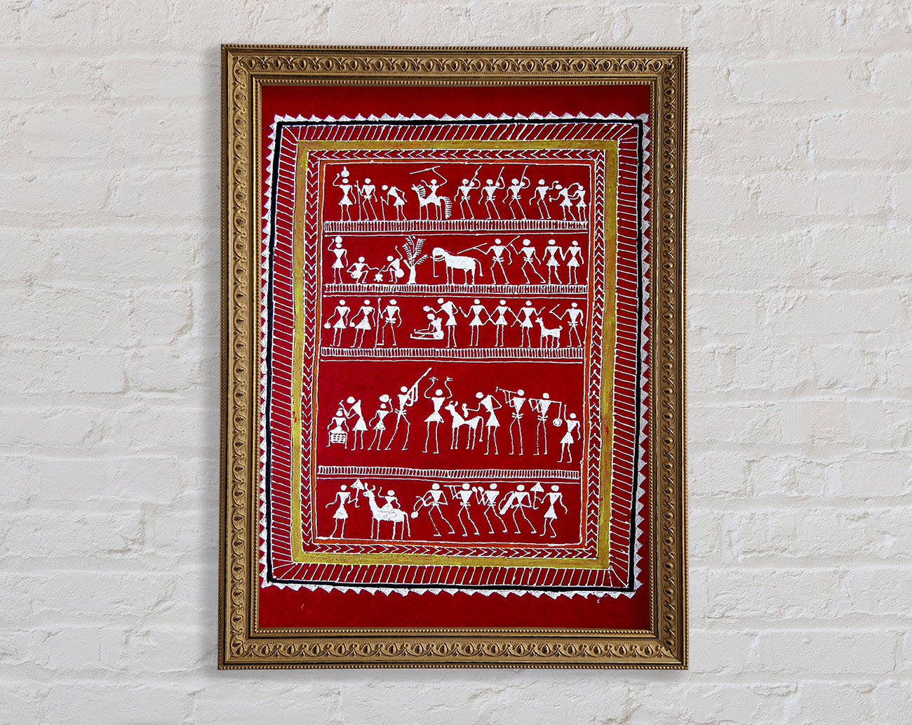 Aboriginal Saura Framed Print