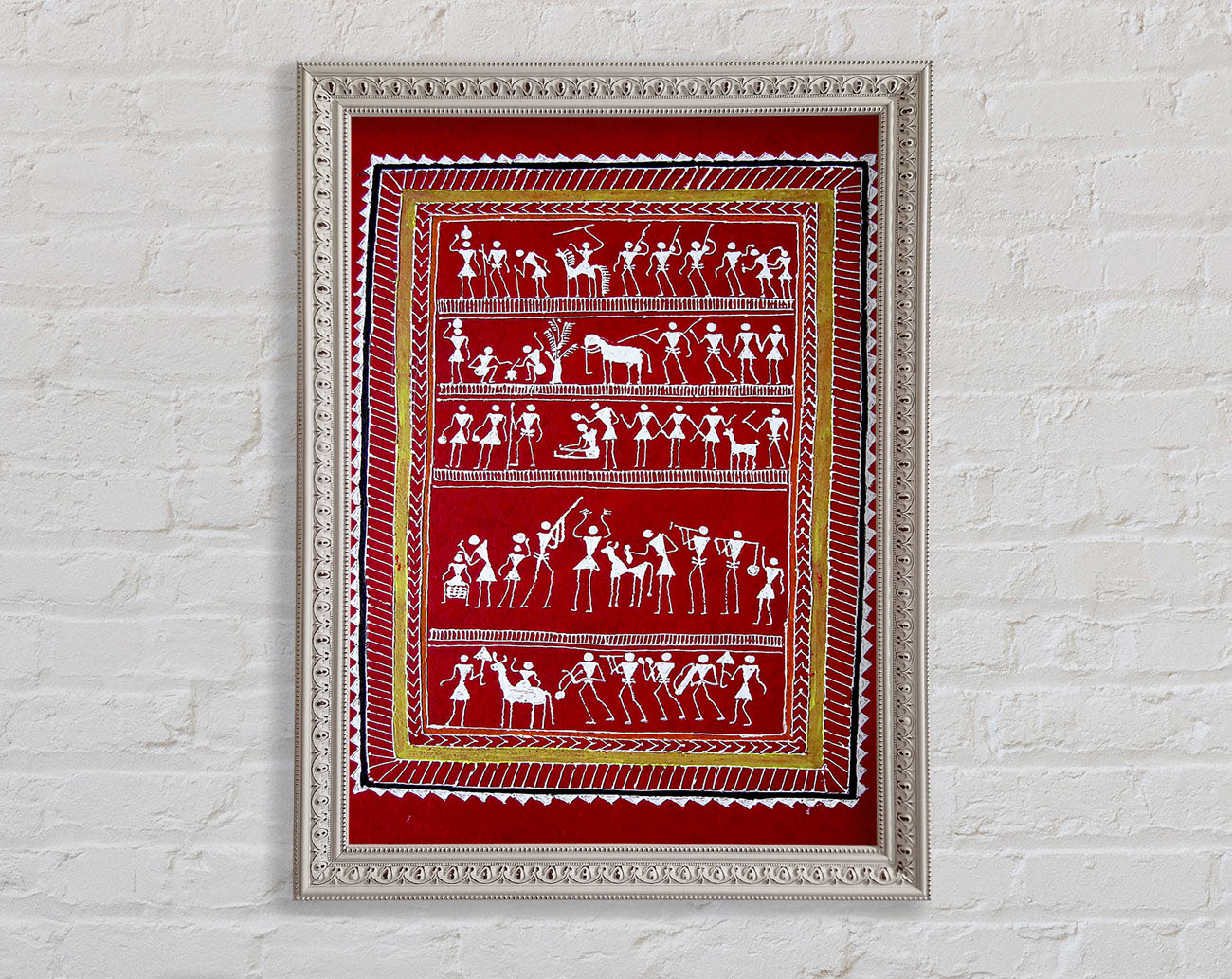 Aboriginal Saura Framed Print