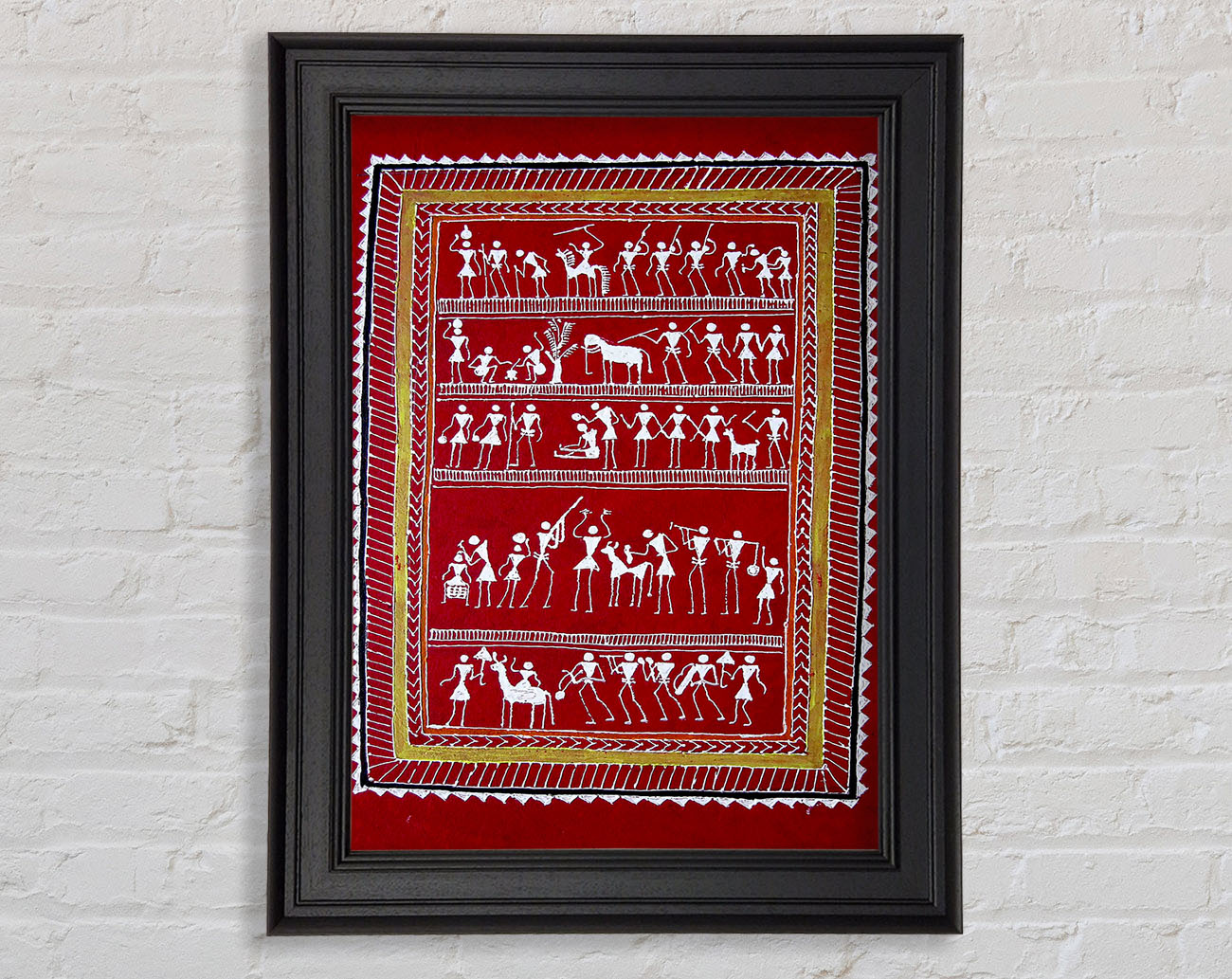 Aboriginal Saura Framed Print