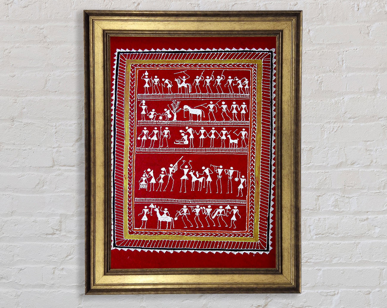 Aboriginal Saura Framed Print