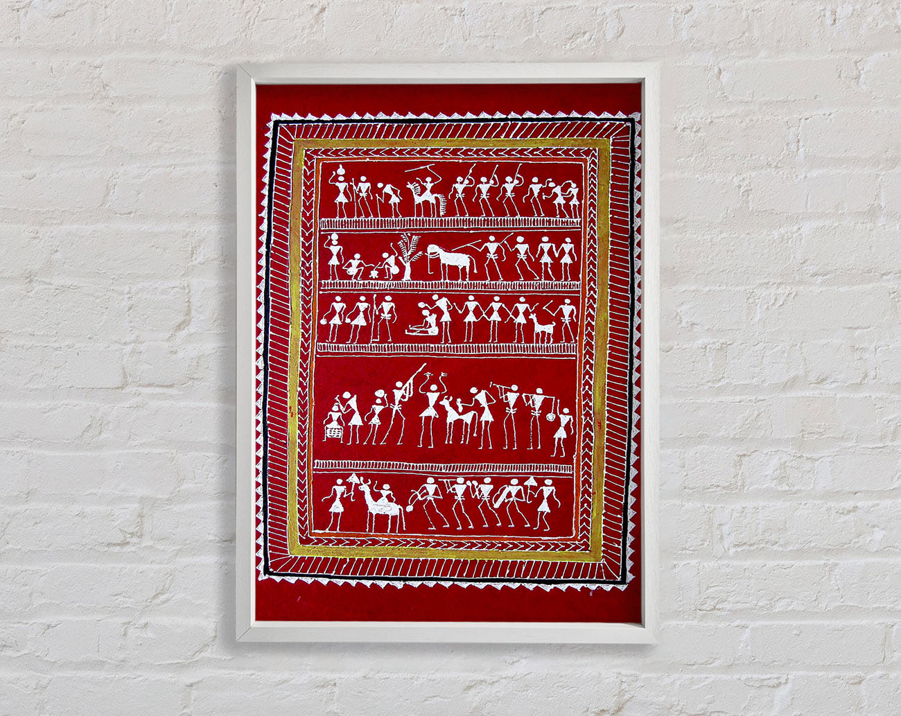 Aboriginal Saura Framed Print