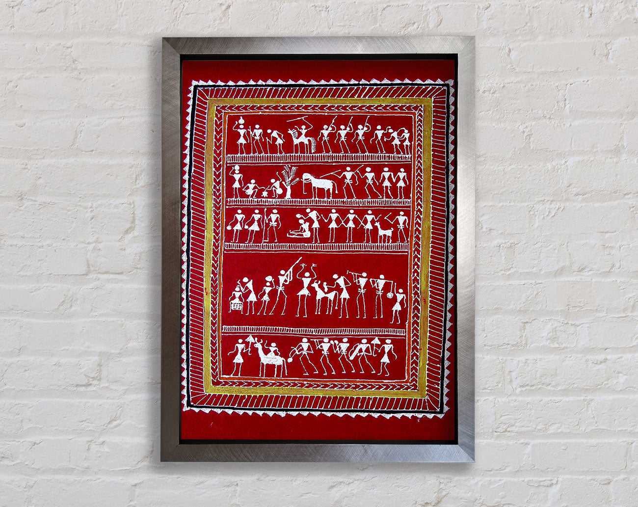 Aboriginal Saura Framed Print