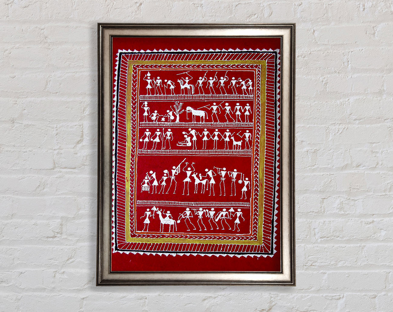 Aboriginal Saura Framed Print