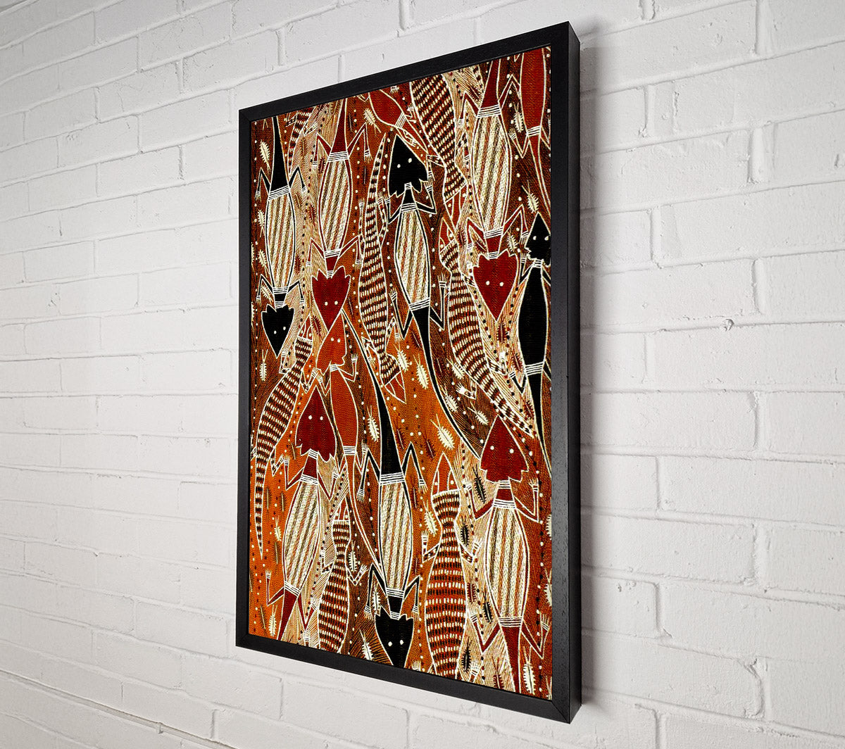 Aboriginal Ashley Djarrdi Canvas Wall Art