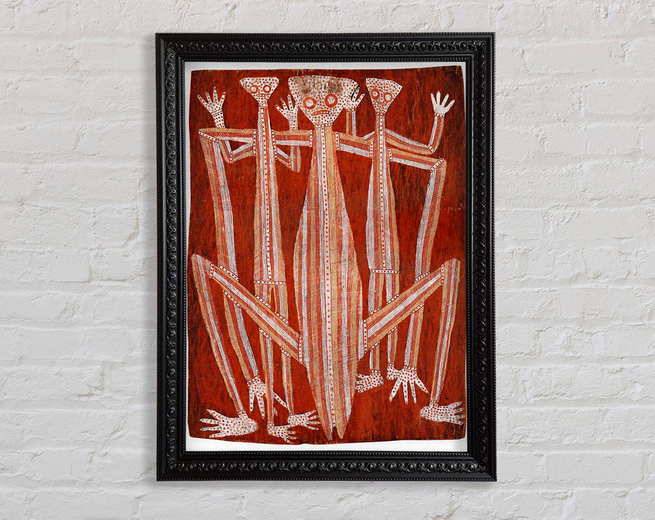 Aboriginal Kubarkku Framed Print