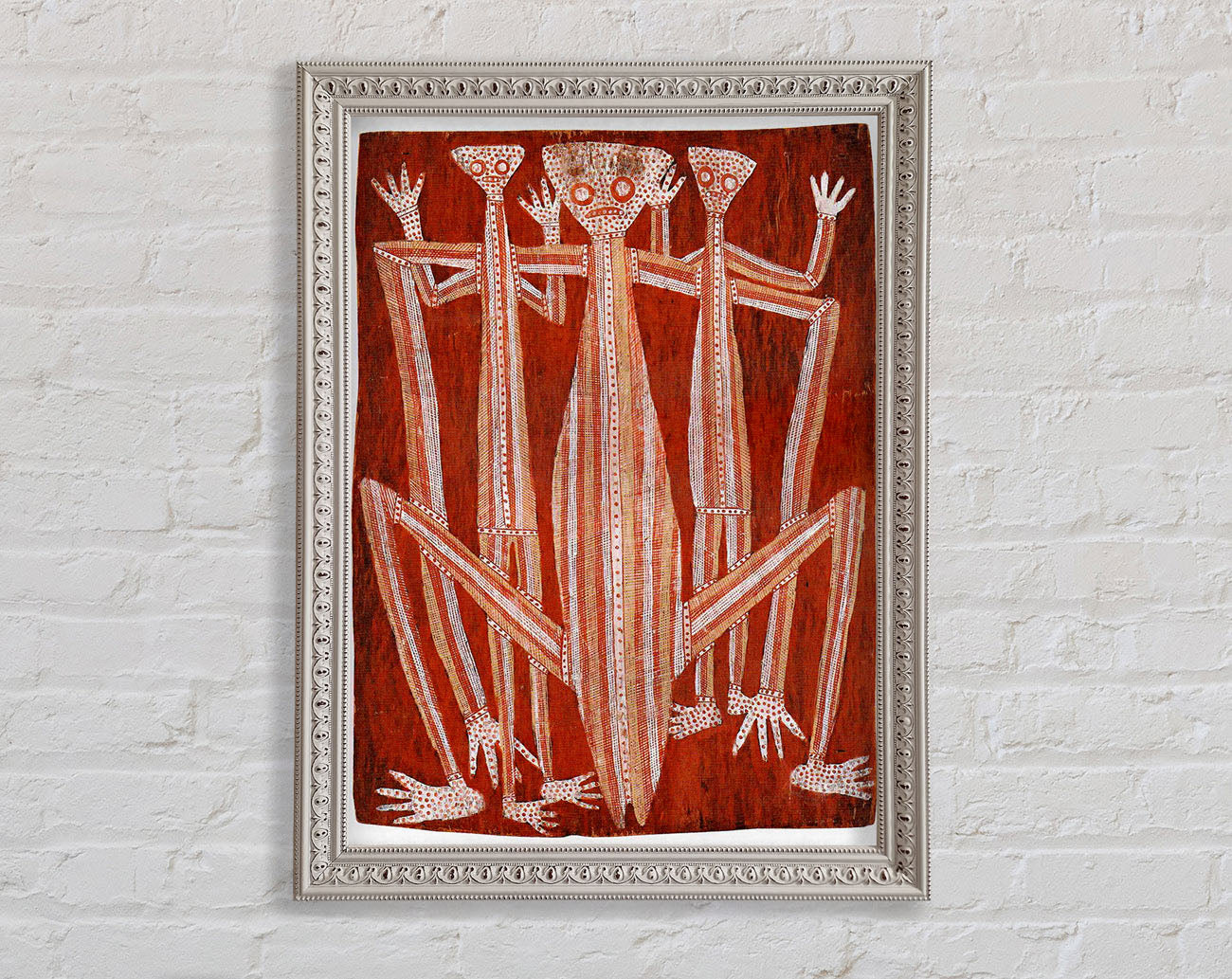 Aboriginal Kubarkku Framed Print