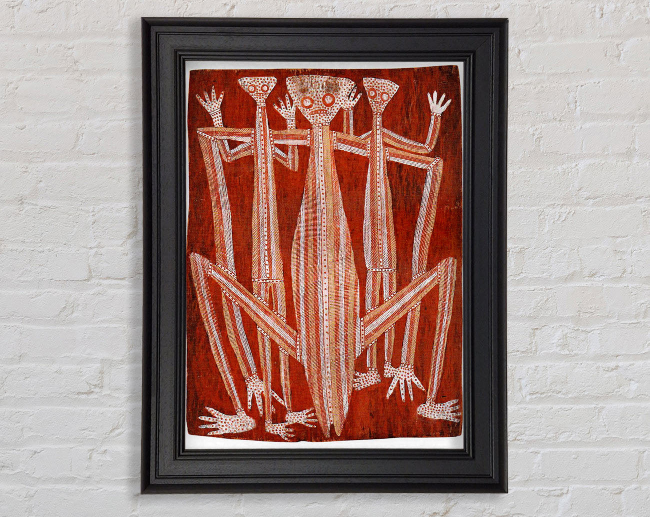 Aboriginal Kubarkku Framed Print
