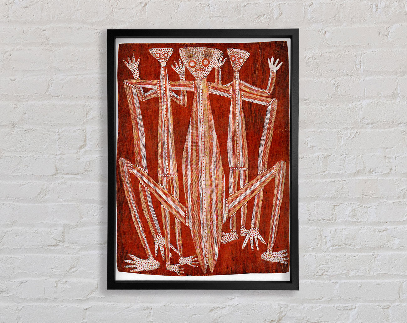 Aboriginal Kubarkku Framed Print