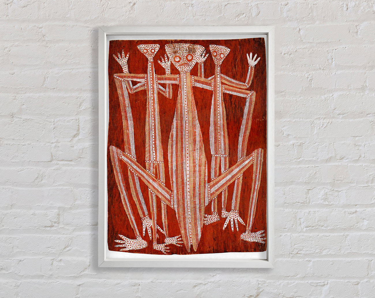 Aboriginal Kubarkku Framed Print