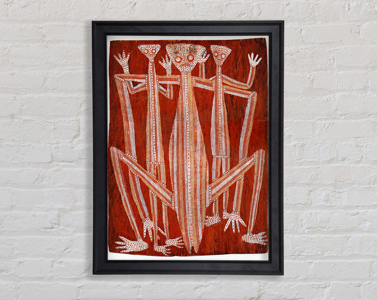 Aboriginal Kubarkku Framed Print