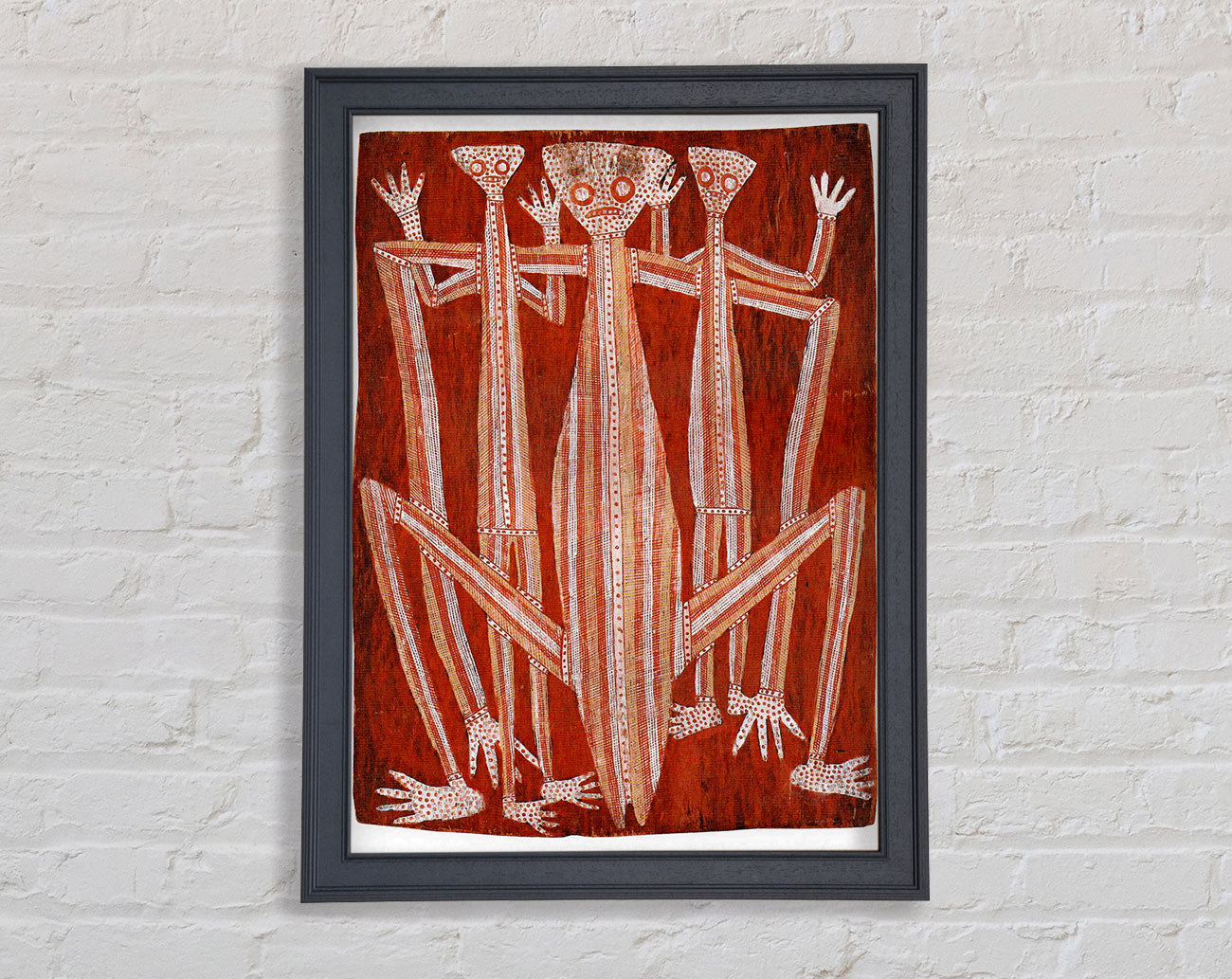 Aboriginal Kubarkku Framed Print