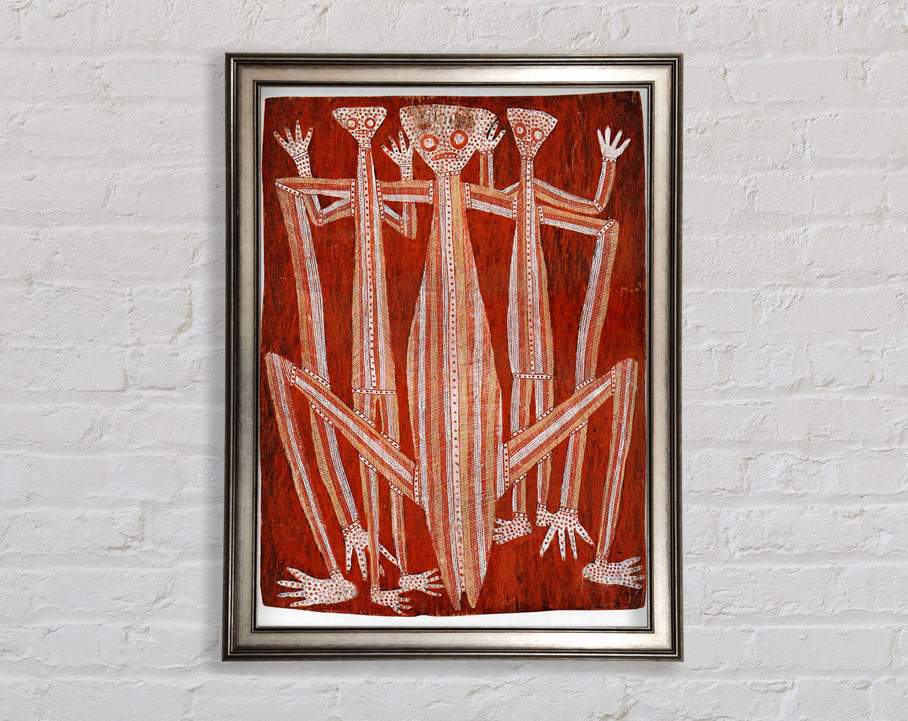 Aboriginal Kubarkku Framed Print