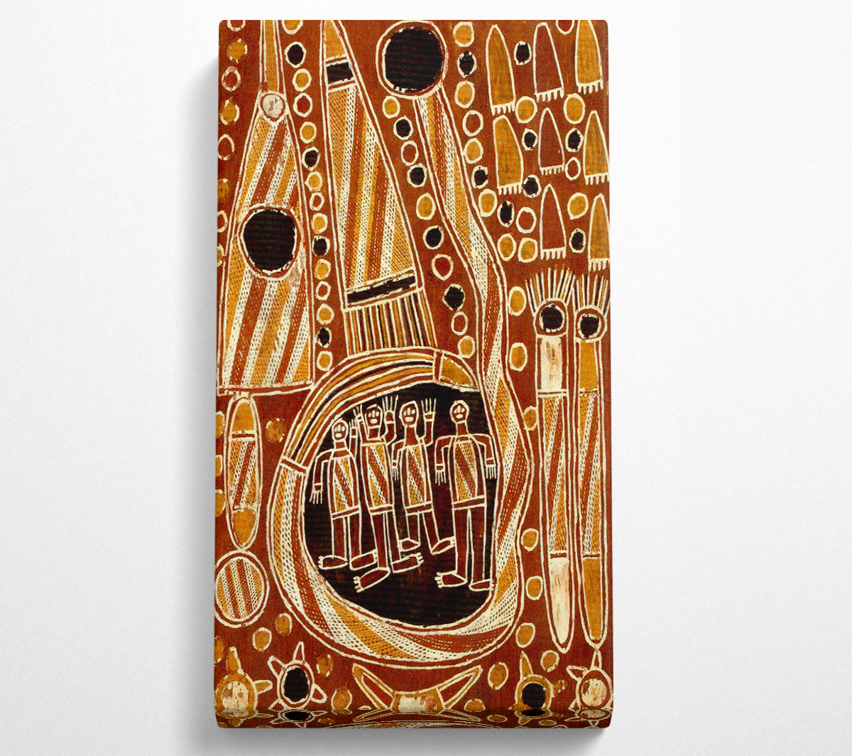 Aboriginal Dawidi Mca Canvas Print