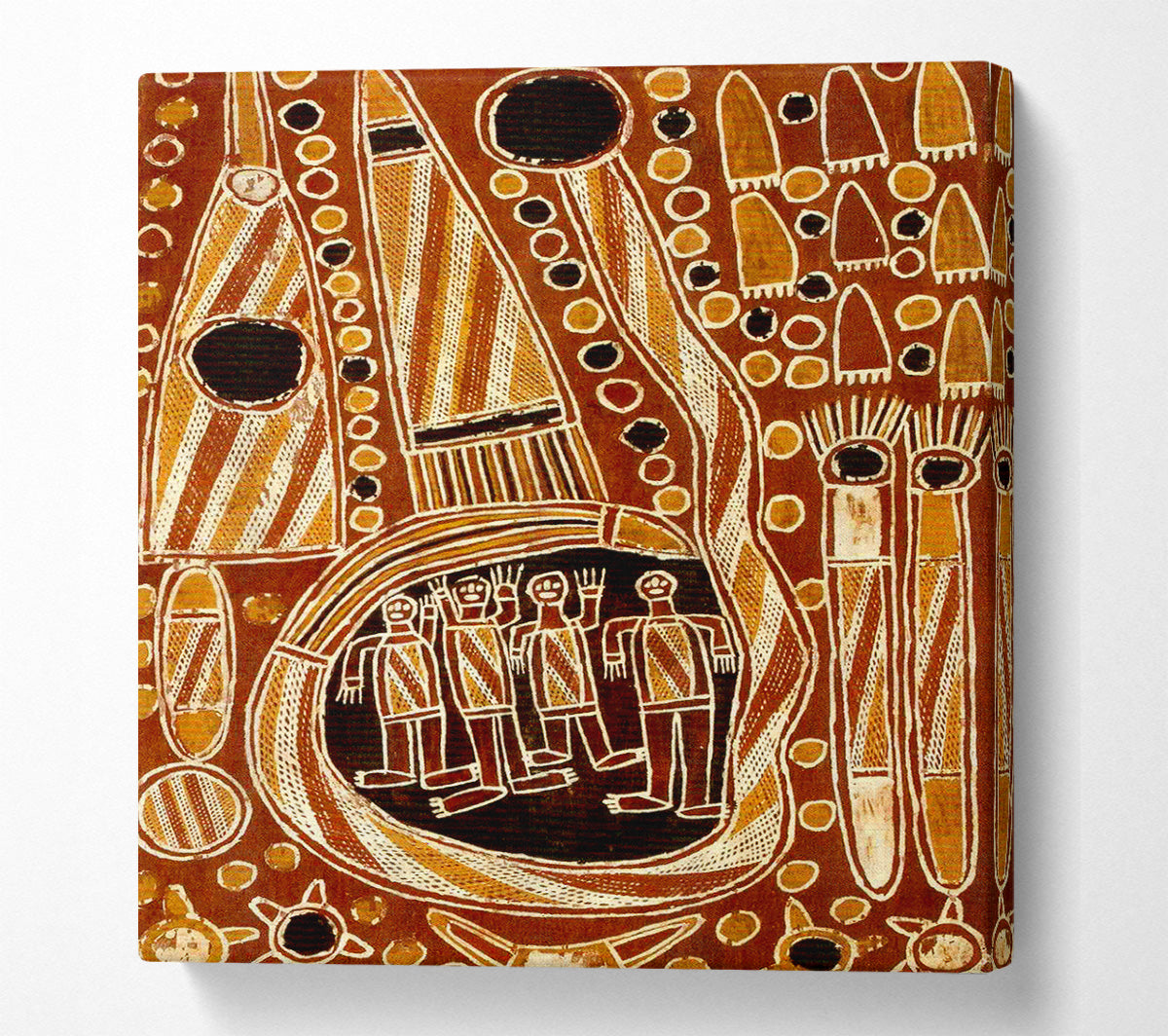 Aboriginal Dawidi Mca Canvas Print