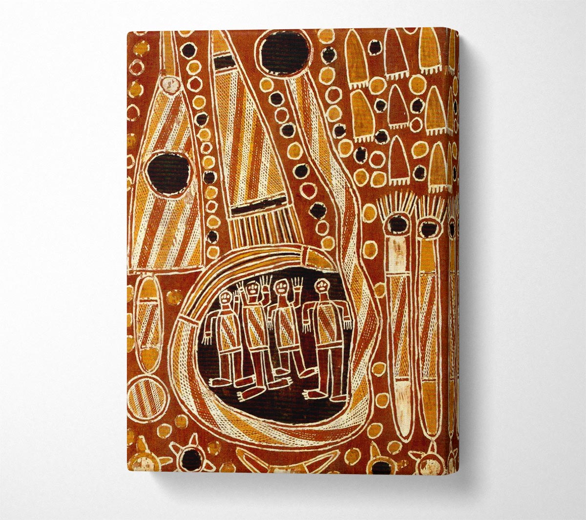 Aboriginal Dawidi Mca Canvas Print