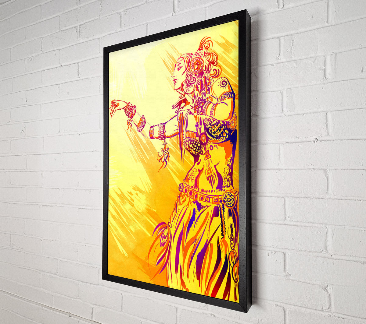 Tribal Fusion Yanarada Canvas Wall Art