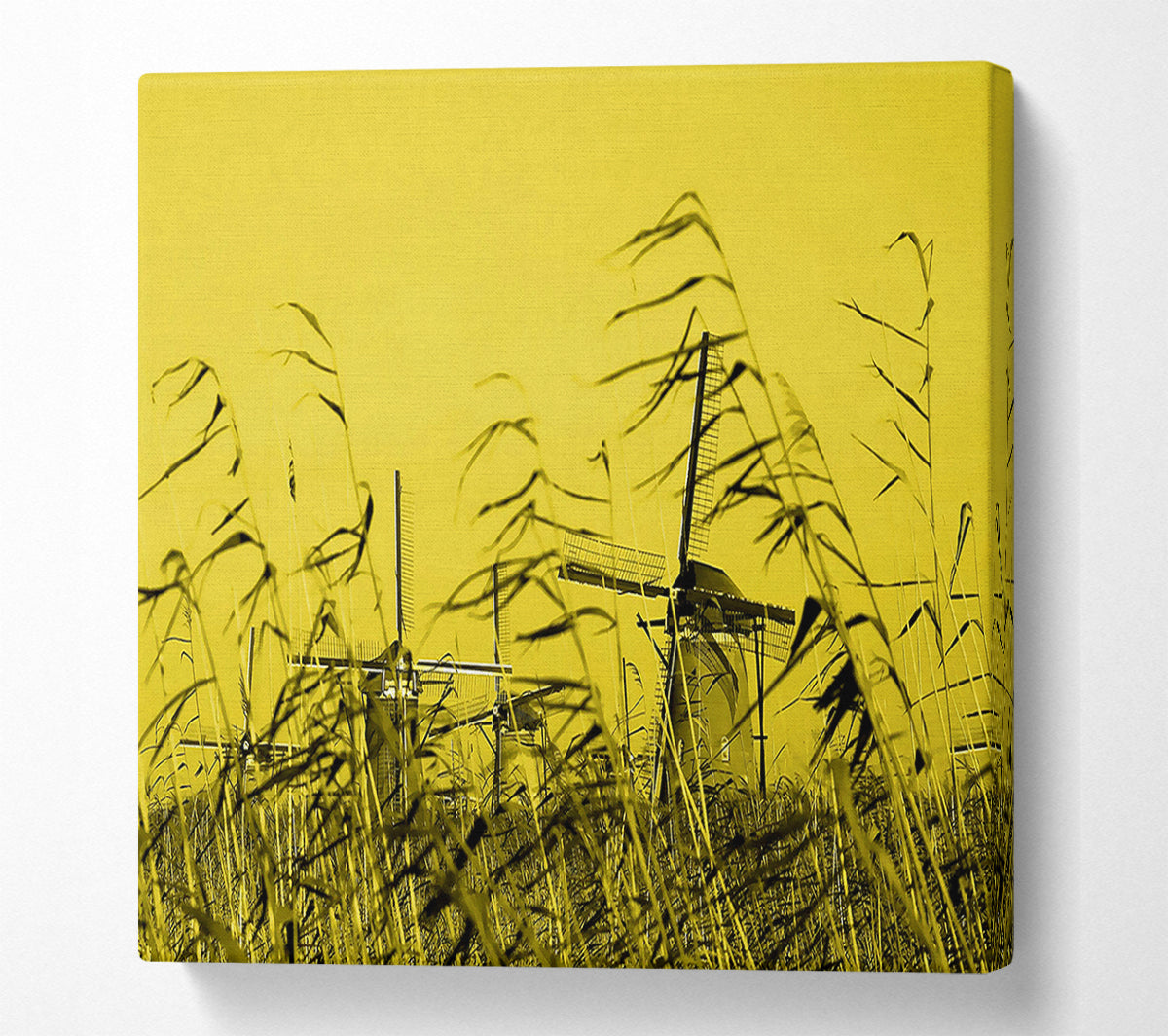 Windmills Canvas Wall Art