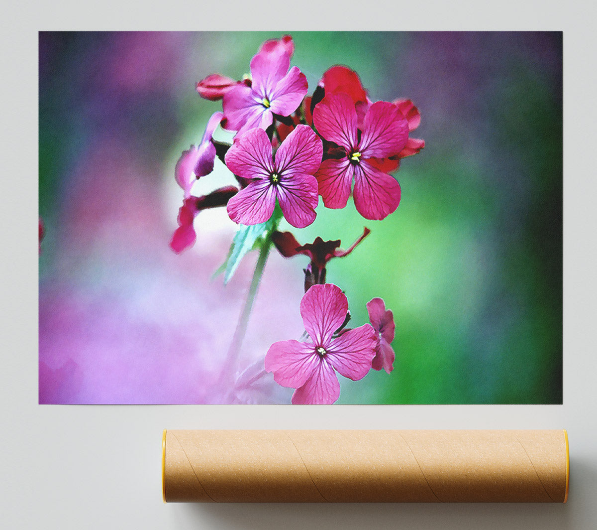 Fresh Flowers In The Garden Giclee Print